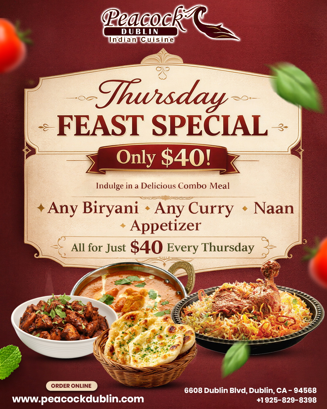 Thursday Feast Special